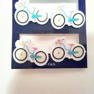 Bike bag clips